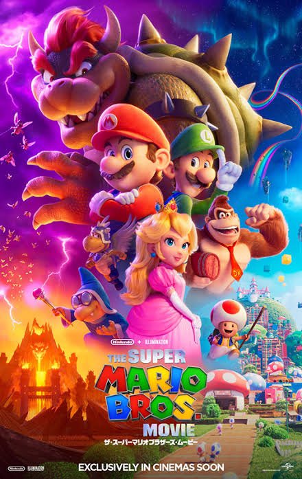 Good morning. It's sunny and very comfortable temperature today. I wanna go to watch Mario movie this weekend. But I can choose only dubbing version at near theater. 🙁
#TheSuperMarioMovie