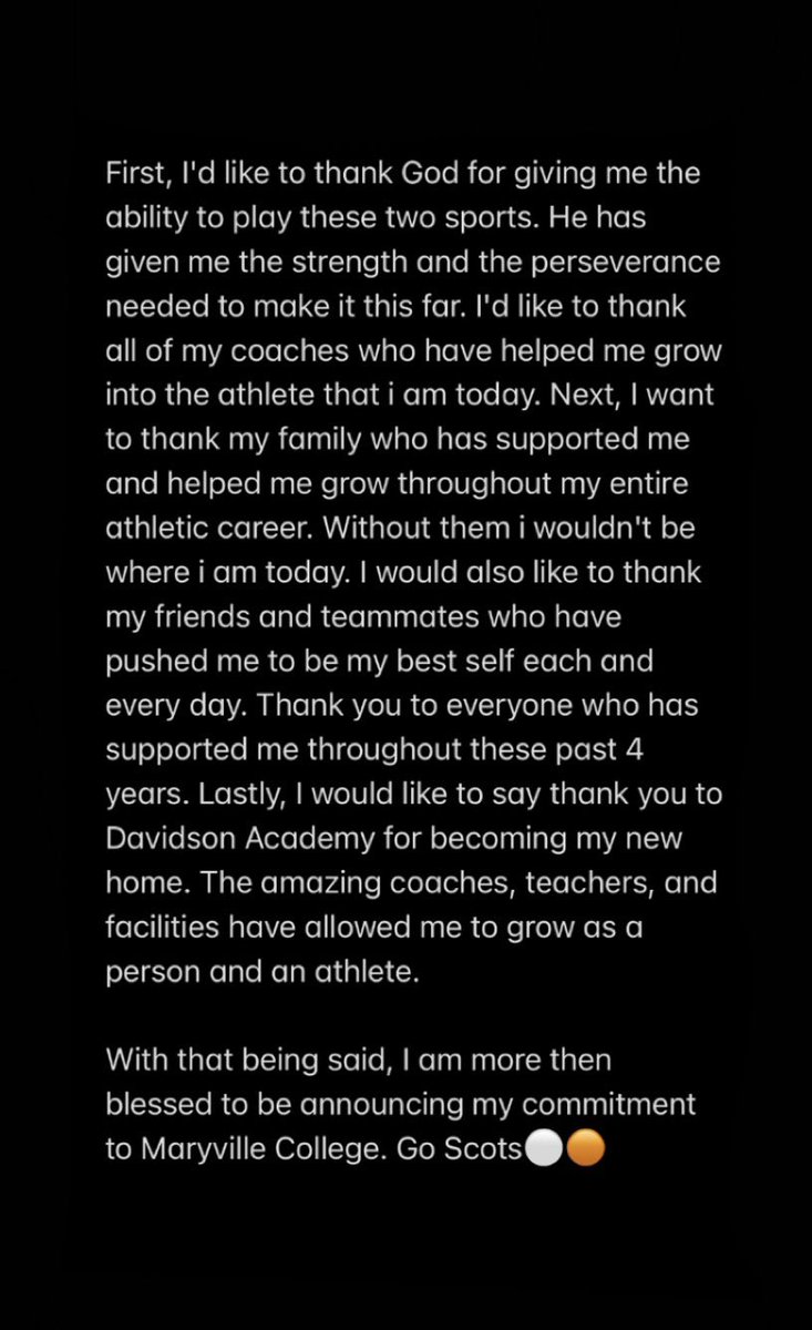 ClarkLangley4's tweet photo. COMMITTED! BLESSED TO BE A SCOTT🟠⚪️! @DavidsonAcadBB @davidsonacademy @athletics_da @BearsDavidson @bluesbaseballtn @MCScots https://t.co/WbTir6k9KG