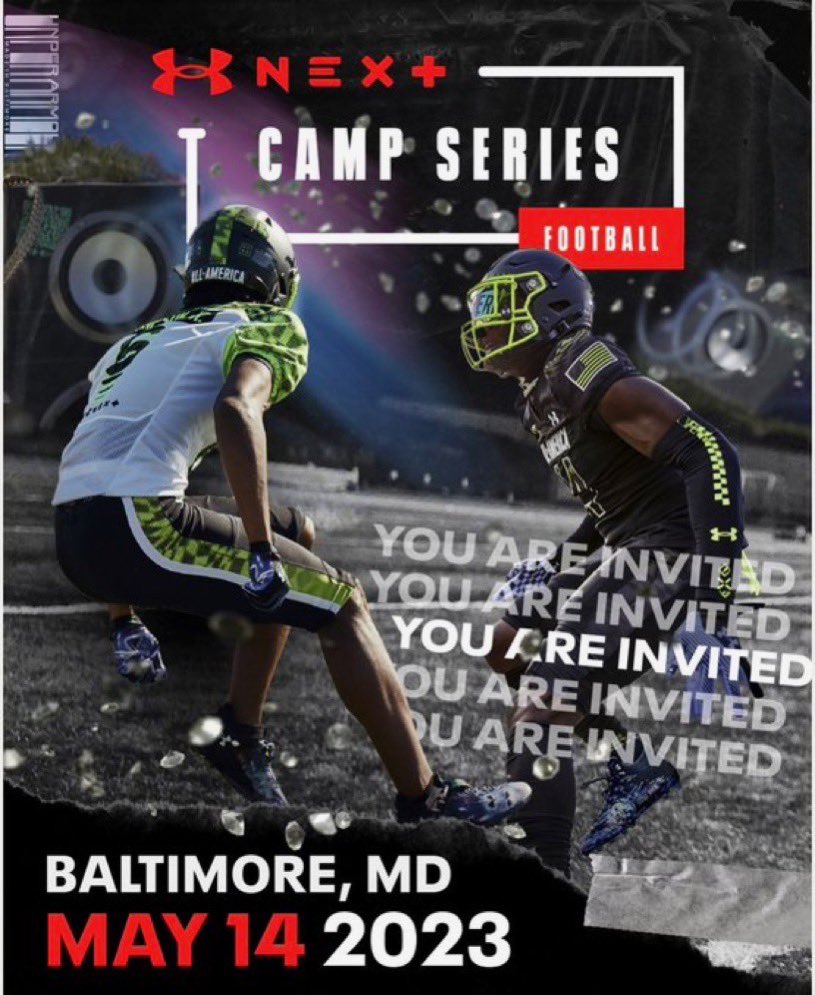 Blessed to be invited to the Baltimore Under Armor Camp @DemetricDWarren @TheUCReport @TomLuginbill @CraigHaubert