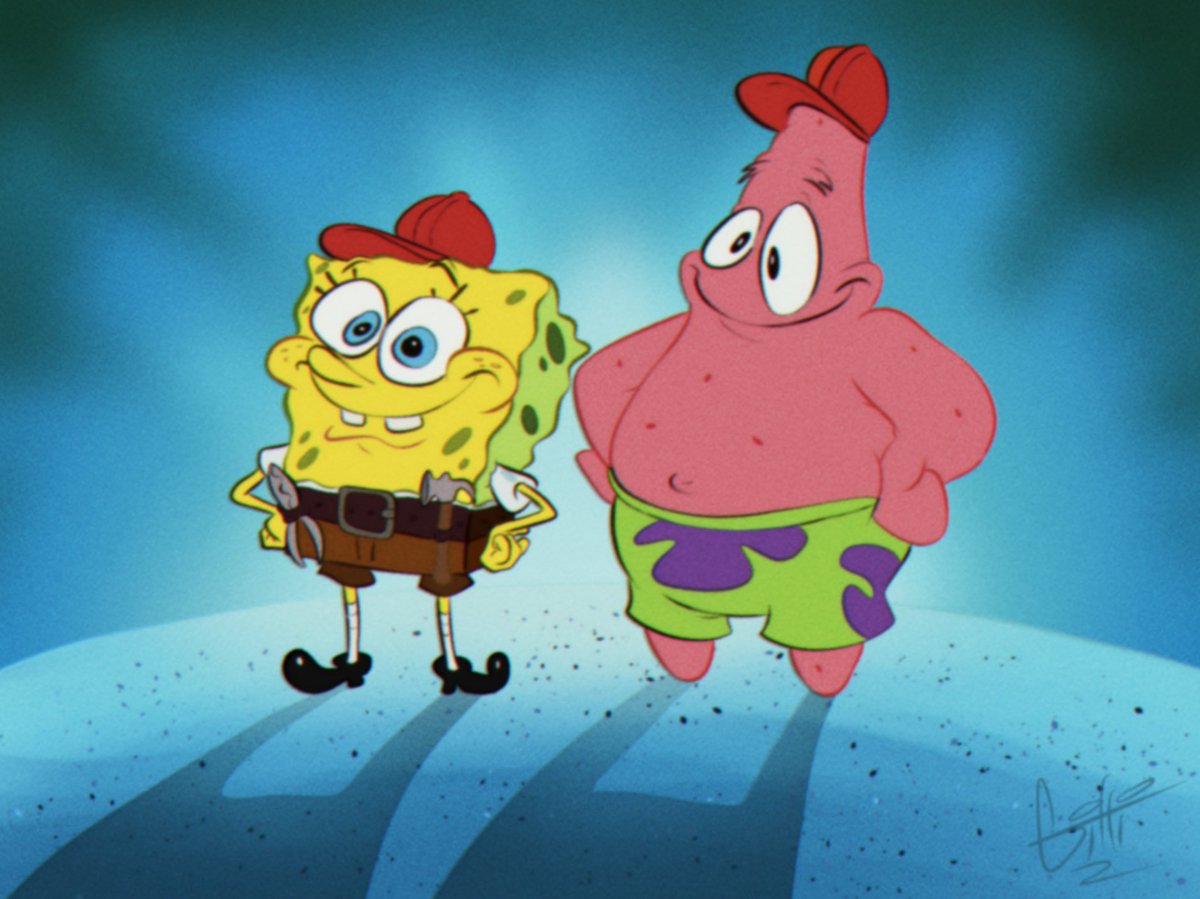 One Redraw Per SpongeBob Episode on Twitter "season 1, episode 5b "Home Sweet Pineapple""