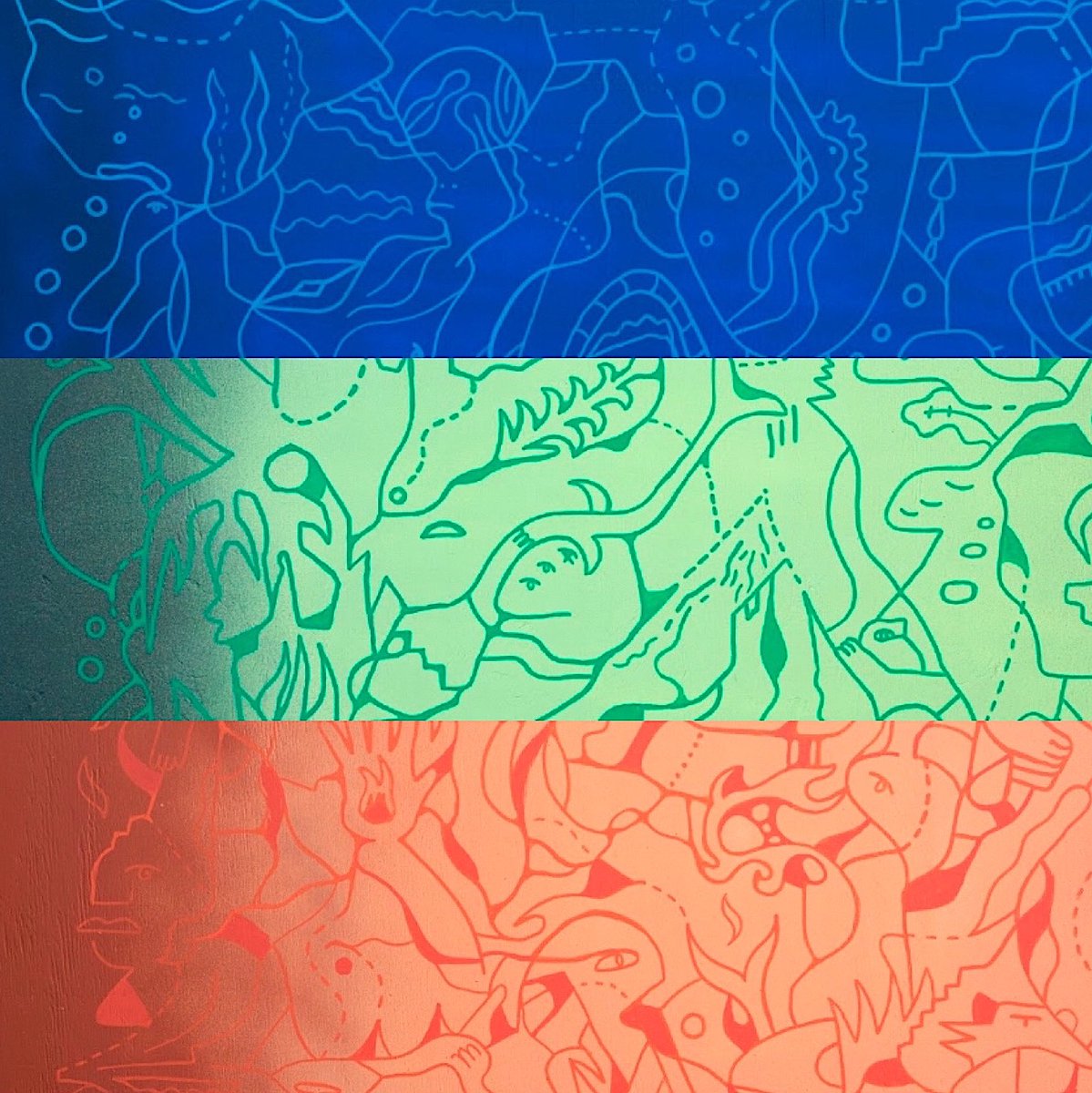 I’m really excited about the art I’m making in 2023, and I wanted to share a sneak peek at what’s coming. 👀

1st, the ‘Cities’ series 🏙 will continue to evolve &amp; be inspired by my travels - with 1/1s, editions, and hopefully, a longer-form collection...  🧵