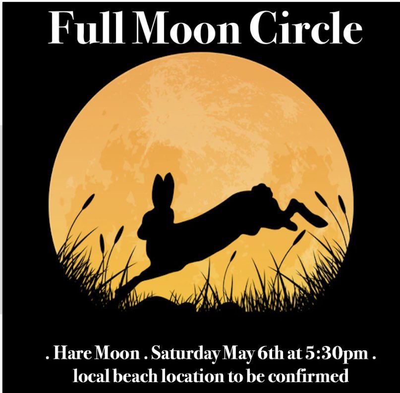 FREE EVENT.PHILLIP ISLAND I'm hosting a Full Moon Circle on May 6th at 5.30 at an Island beach TBC closer to the event. Please join me if this sounds of interest to you. gobefearless.com/events