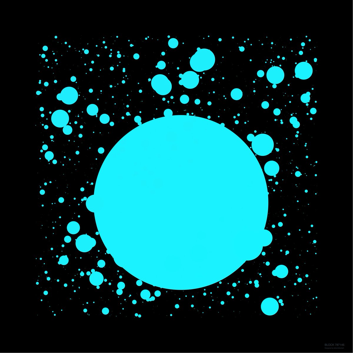 bitcoinblockart's tweet photo. A new bitcoin block 787146 was mined on 2023-04-27 at 00:41:21 with a total of 2967 transactions. The total value of all transactions was 22625 BTC. The highest single transaction was 15070 BTC. @bitcoinblockart #bitcoin https://t.co/UNjeRxD33k