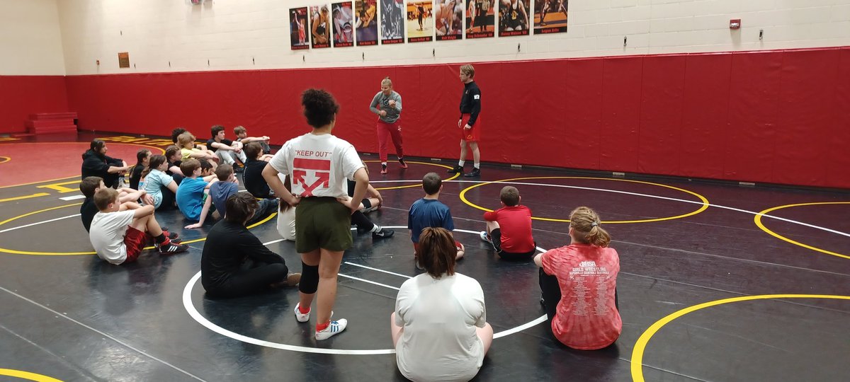 What do you do before you leave to compete to be on a world team in a couple of days? How about coming to a freestyle practice and help wrestlers get better! Can't thank  Yelena enough for taking some time out of her busy schedule. Good luck at the US Open Yelena! #shapowie