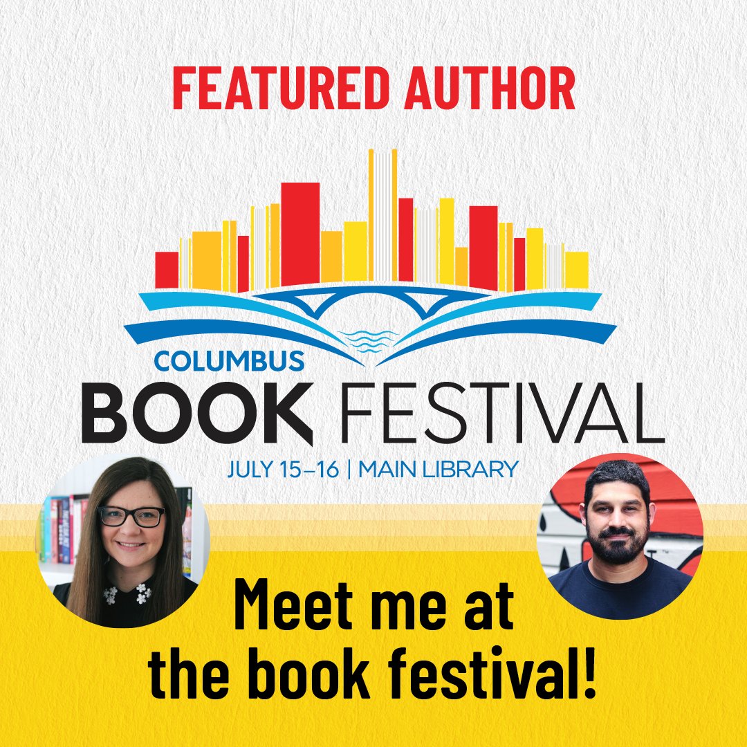 Heading back down to Cbus for the Columbus Book Festival in July! @downpourdw and I will be talking graphic novels on a panel on Saturday, July 15 @ 1pm! 

#kidlit #columbusbookfestival #graphicnovel @CBusBookFest