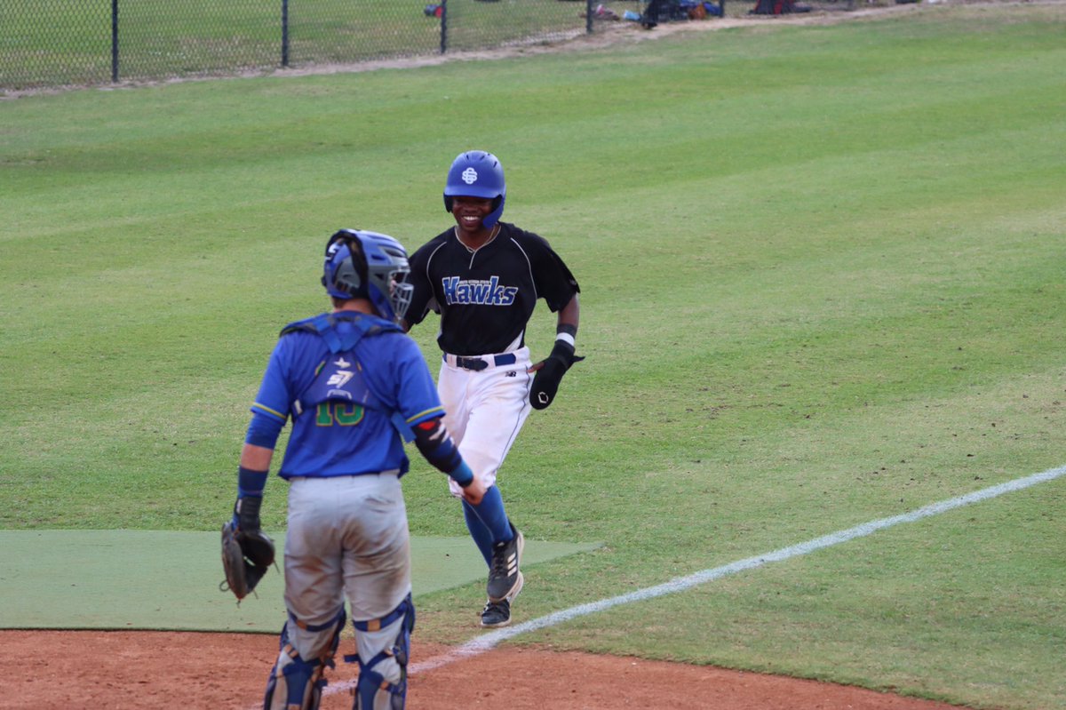 What happens when the Hawks come from behind 8-0 and end up with a winning score of 18-8 that keeps them in 1st place? Smiles all around of course! Congrats Hawks! It was an exciting win!! <a href="/SGSC_Baseball/">SGSC Baseball</a>