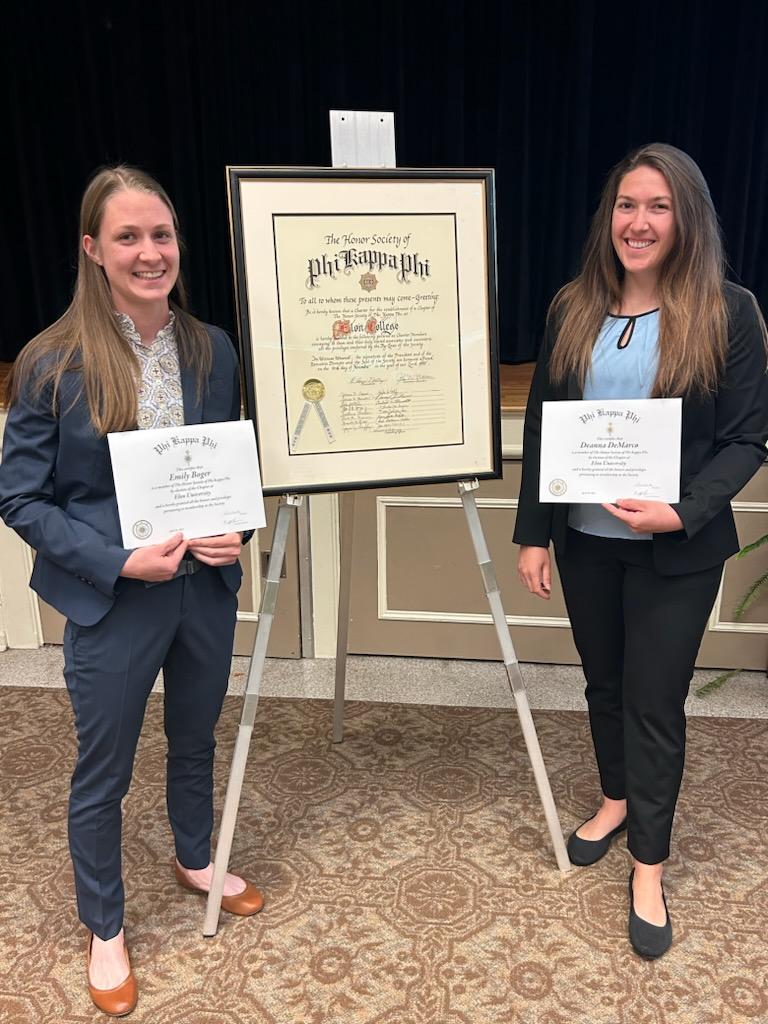 Elon DPT (@elonpt) on Twitter photo Hearty congratulations to the <a href="/elonpt/">Elon DPT</a> students Deanna DeMarco <a href="/Deanna_DeMarco_/">Deanna DeMarco, PT, DPT</a> , Emily Boger <a href="/emily_boger/">Emily Boger</a> , Allie Knuckles <a href="/AllieKnuckles/">Allie Knuckles</a> , Paige Johnson, Sara Milgrom & faculty Shefali Christopher <a href="/ironmomPT/">Shefali Christopher</a> for being inducted into Phi Kappa Phi Honor society <a href="/elonuniversity/">Elon University</a> Hearty congratulations to the <a href="/elonpt/">Elon DPT</a> students Deanna DeMarco <a href="/Deanna_DeMarco_/">Deanna DeMarco, PT, DPT</a> , Emily Boger <a href="/emily_boger/">Emily Boger</a> , Allie Knuckles <a href="/AllieKnuckles/">Allie Knuckles</a> , Paige Johnson, Sara Milgrom & faculty Shefali Christopher <a href="/ironmomPT/">Shefali Christopher</a> for being inducted into Phi Kappa Phi Honor society <a href="/elonuniversity/">Elon University</a>