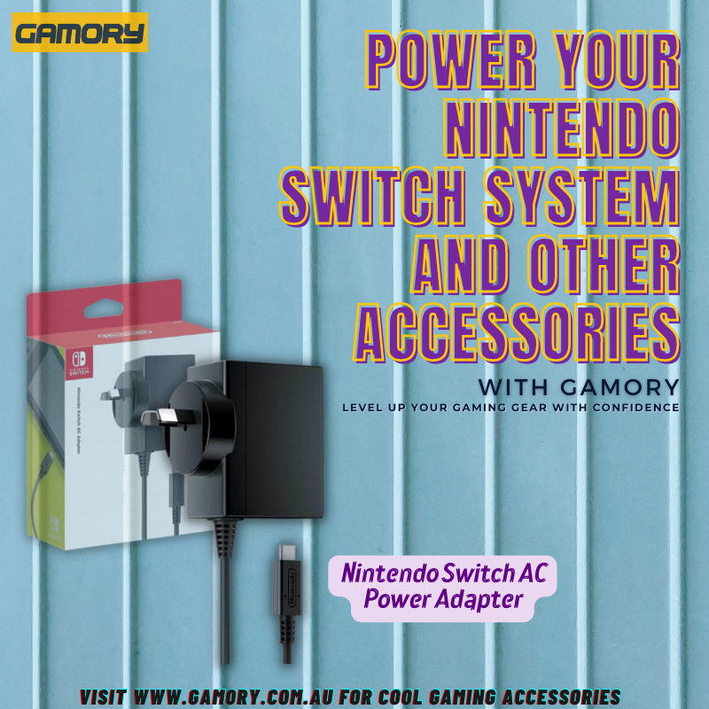Gamory_AU's tweet image. 🔥Nintendo Switch AC Power Adapter🔥
✅Power your Nintendo Switch system and other accessories.
✅Recharge your battery even when you play.
Check out this fantastic product here 🔽 gamory.com.au/collections/al…
#acadapter #nintendoswitch #nintendogaming #nintendo #GamingAdapter #gamory