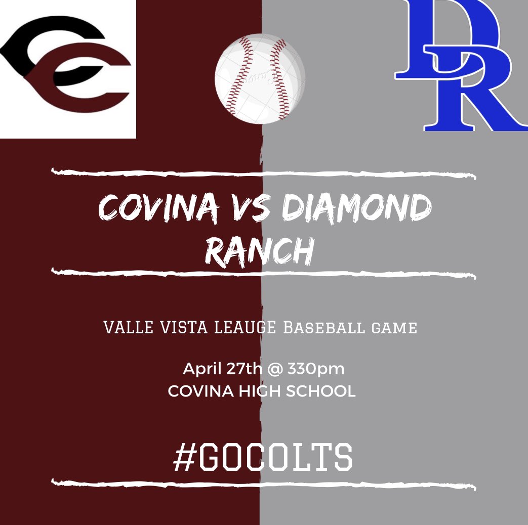 Covina Colts HS Baseball tweet media