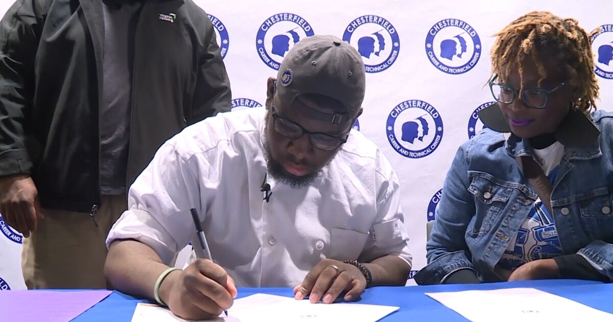 Congratulations to the 53 Seniors who participated in the Chesterfield County Career Signing event this week! Congrats on your accomplishment, we look forward to seeing what your future holds!

#chesterfieldva #oneCCPS #seniors #chesterfieldcounty #Career #future