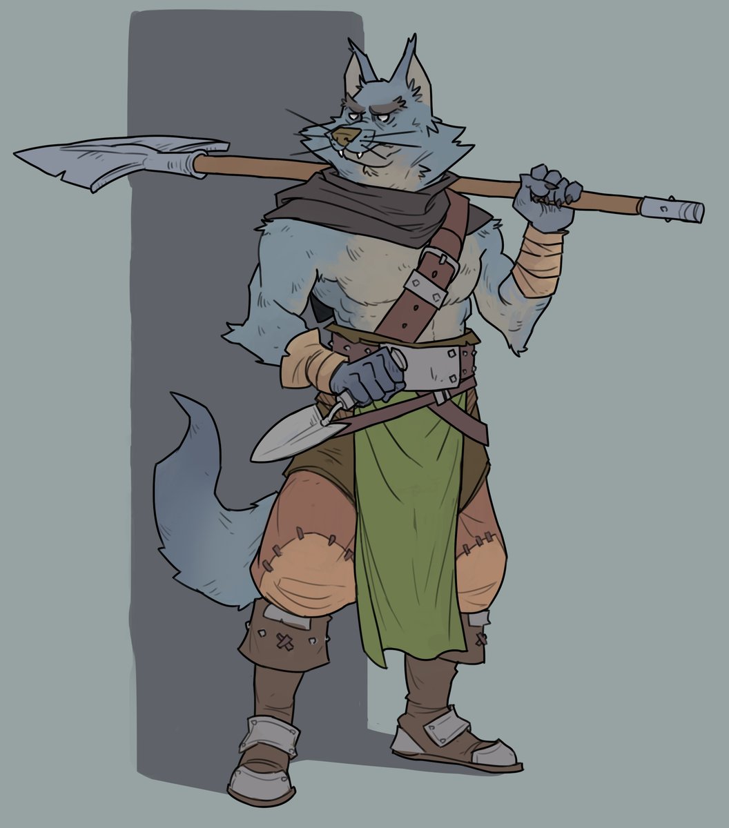 PimViking's tweet photo. @WolfWraithPress Well something that I had been working towards the last couple of weeks has finally been finished, an interview about the Blood and Doom rpg on kickstarter! https://t.co/RY3TGJ4uN3
So now that that's done, I'm working on stats for this good boy: https://t.co/gFqZGXW0By