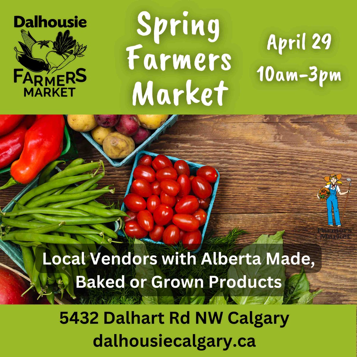 Hey everyone, I will be at the Dalhousie Spring Market this Saturday, April 29th with Sheryl's and my books 'The Guides for Prairie Gardeners'. Drop by and say Hi! and see all that is at the market! Janet :)