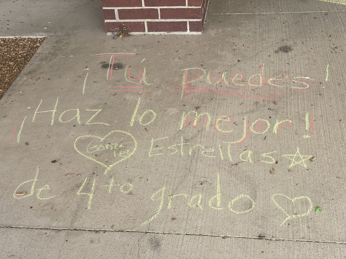 Steadham Elementary (@steadham_eagles) on Twitter photo Our students found motivational messages waiting for them to read before the STAAR test. Words of encouragement went a long way in reminding them of their strength, courage, and potential. We believed in them! <a href="/jrhobb01/">Jade Hobbs</a> <a href="/MissLataisha/">La'Taisha Stinnette</a> <a href="/blessed35/">Sonya Pierce</a> Our students found motivational messages waiting for them to read before the STAAR test. Words of encouragement went a long way in reminding them of their strength, courage, and potential. We believed in them! <a href="/jrhobb01/">Jade Hobbs</a> <a href="/MissLataisha/">La'Taisha Stinnette</a> <a href="/blessed35/">Sonya Pierce</a>