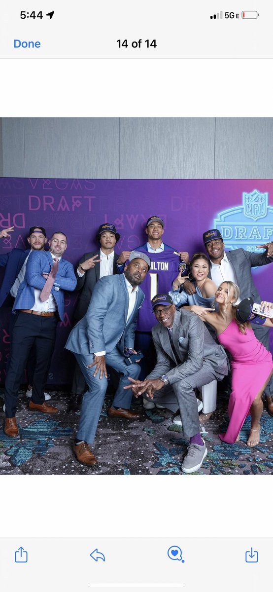hoops527dh's tweet photo. 1 year ago #2022NFLDRAFT @kyledhamilton_ good luck to all the potential 2023 class & their families!!! https://t.co/1UQRtjBPBI