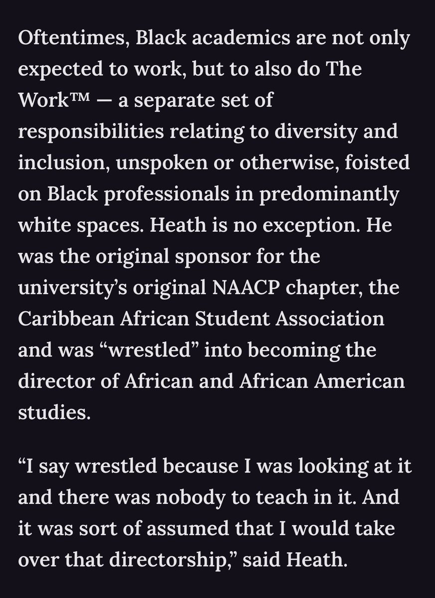 Phil_Lewis_'s tweet image. Dr. Scott Heath is the director of, and currently the only full-time professor in the African American studies program at Loyola New Orleans, a position he says he was “wrestled into”

“It was sort of assumed that I would take over that directorship” 
phillewis.substack.com/p/hes-the-only…