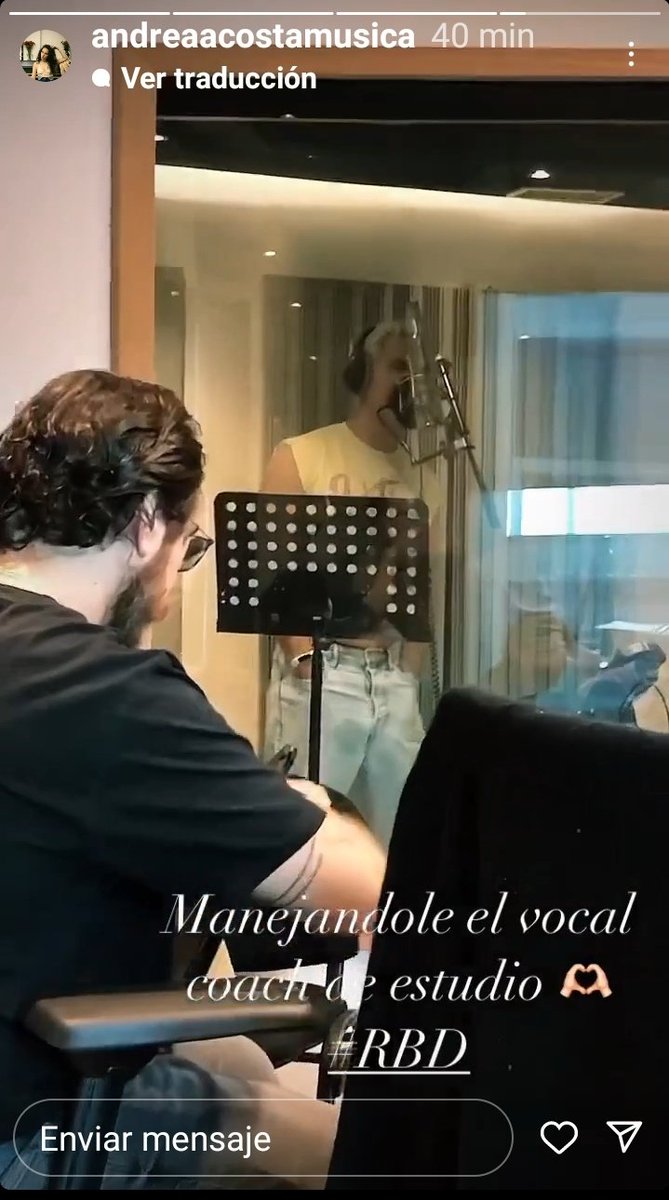 RBD24HorasArg's tweet image. "NUEVO DISCO" me gusta leer eso,me da tranquilidad saber que RBD y nosotros tendremos lo que corresponde...vamos por buen camino 🤝