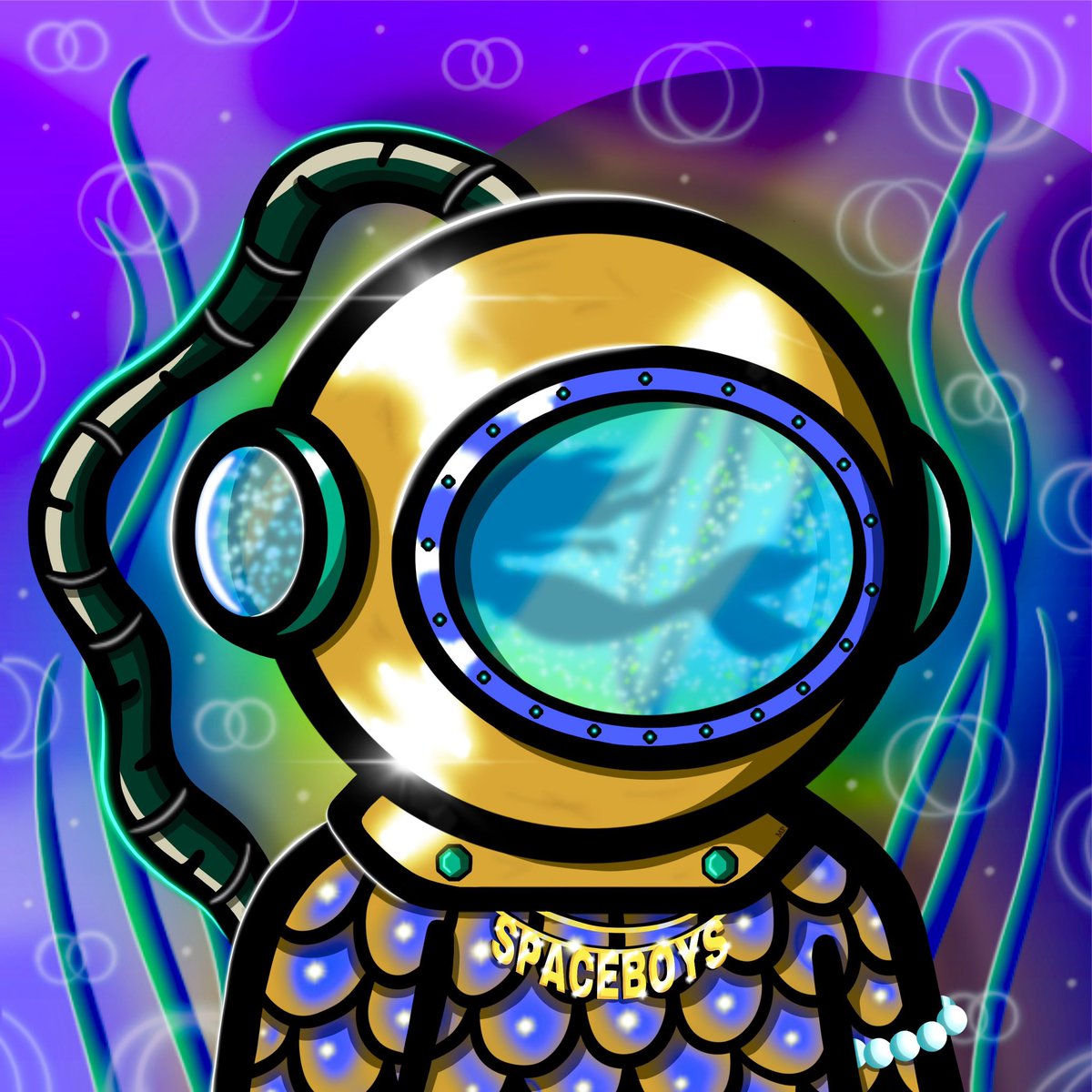 MermaidPower x <a href="/SpaceBoysNFTs/">SpaceBoys REVIVAL 👨‍🚀🌠⏳️👽</a> 💫✨

ALL Mermaids bought thru 5/6 (on OS or mint on contract) will be entered to win this 1/1 Mermaid Starbase #NFT!🧑‍🚀🧜‍♀️🎉
(+ a MermaidPower NFT!)

OS: opensea.io/collection/mer…
Mint on Contract: etherscan.io/address/0x4ea5…