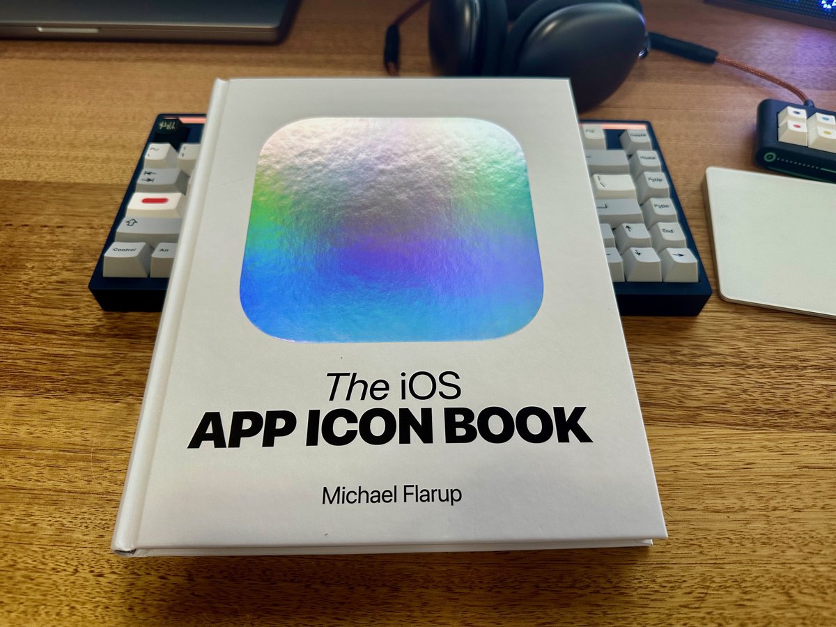 After listening to <a href="/_chuckyc/">Charlie Chapman</a> interview <a href="/flarup/">Michael Flarup</a> on <a href="/LaunchedFM/">Launched</a> I felt there was no other choice but to get The iOS App Icon Book, probably one of the best purchases I have made this year! So many incredible icons and memories!