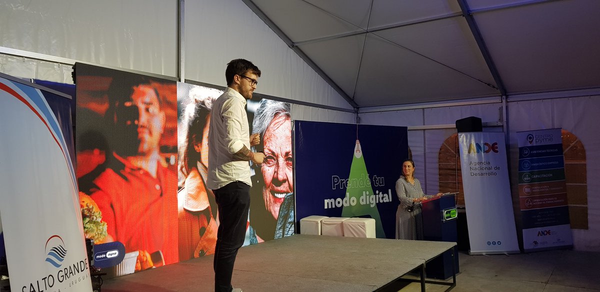 ANDEUruguay's tweet image. ¡Gracias por acompañarnos en Salto! 
@hugosoca @JustinGraside @sylchebi 
#ModoDigital