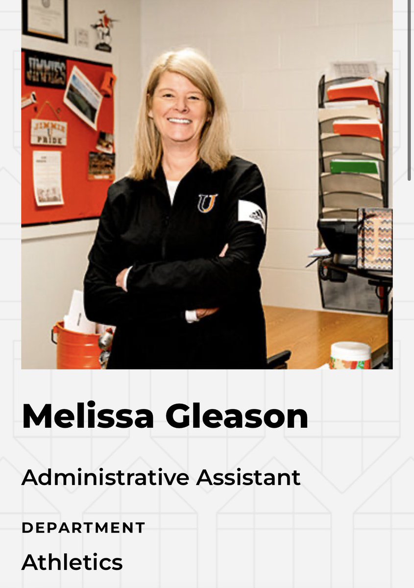 Major shoutout to Melissa for all she does behind the scenes to keep @JimmieAthletics humming! #AdministrativeProfessionalDay #JimmiePride