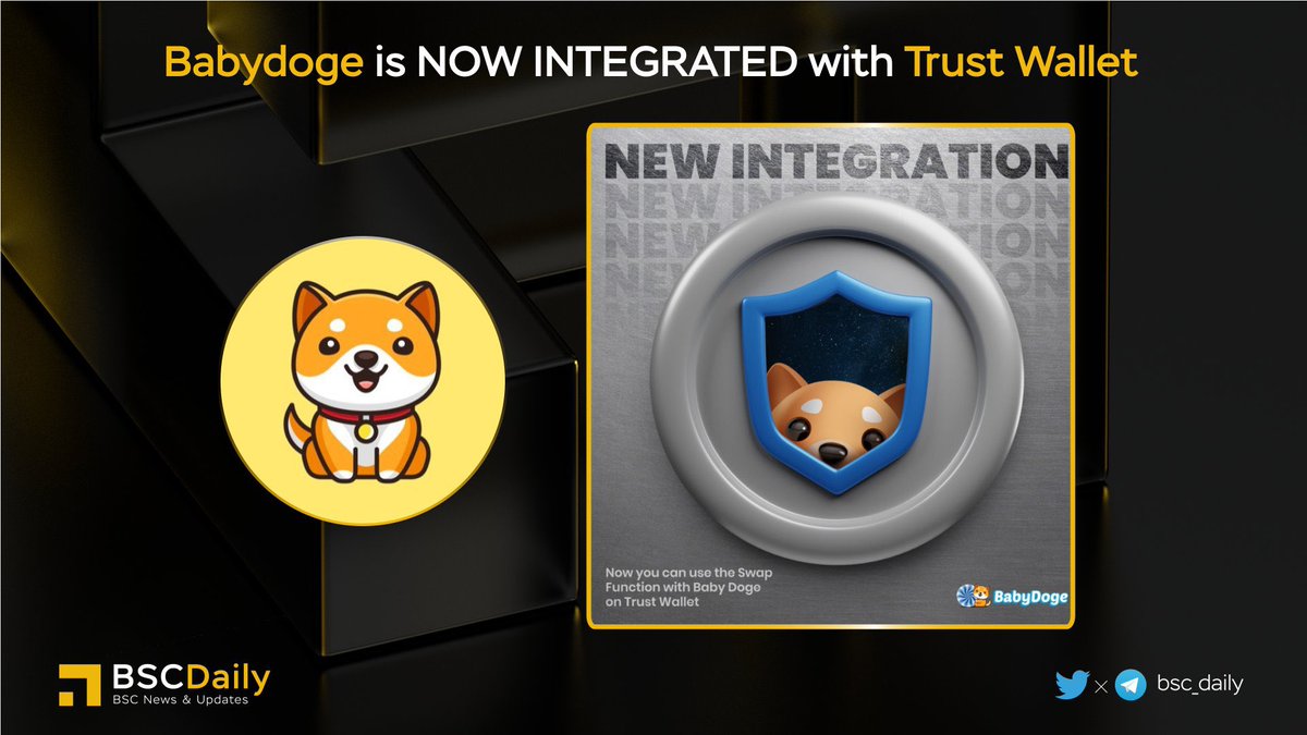 Thanks 🙏🏻 for the shoutout <a href="/bsc_daily/">BSCDaily</a> 🐶🦾

 #BABYDOGE 🤝

@BabyDogeCoin 🐶💫

Let’s show our support BabyDoge Family ❤️🦾

🐶 #BabyDogeNFT 
🙏🏻 #BabyDogeCoin 
❤️ #BabyDogeFamily 
🦾 #BabyDogeArmy
📰 #CryptoNews
🏦#BabyDogeSwap

Join us here: ↙️
t.me/BabyDogeArmy