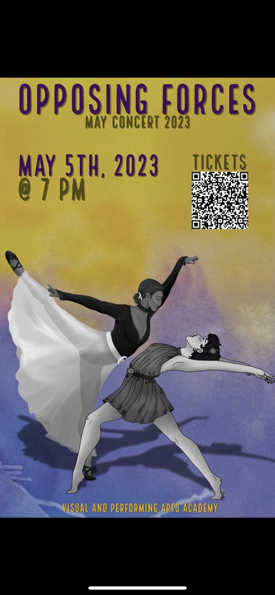 katievflint's tweet photo. The VPAA Dance Strand will be presenting their May Concert: Opposing Forces on May 5th &amp; 6th.

@VPAASalem @SalemHSVB @LeeaneTurnbull https://t.co/Kykn5RS6QD