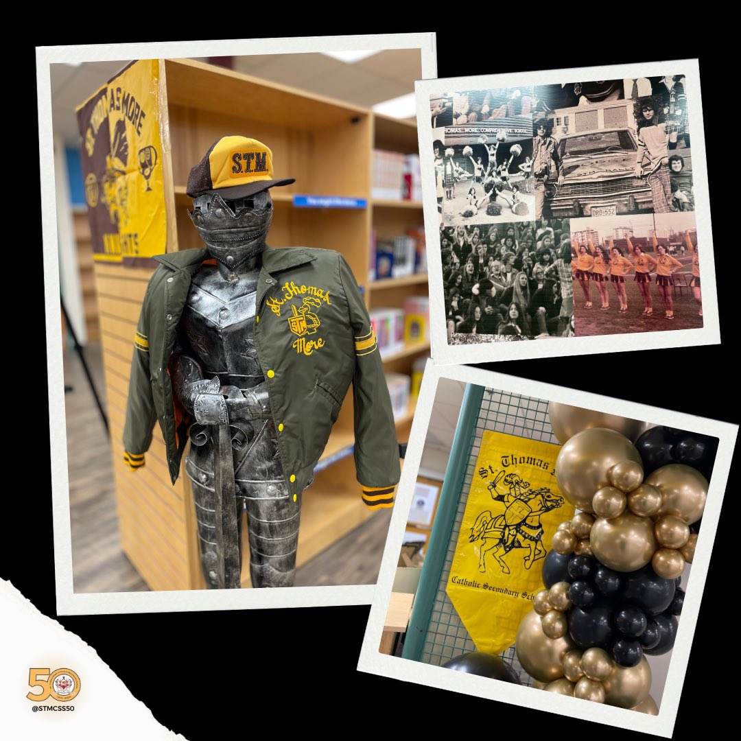 stmcssalumni's tweet photo. ⚔️ SNEAK PREVIEW OF THE DECADES ROOMS

Who’s excited for the Reunion Open House on Friday? Purchase your ticket for $25 at https://t.co/SbQiQds2b1. We can’t wait to celebrate with all fellow Knights! 

Thanks to our committee who was hard at work tonight setting everything up! https://t.co/VwxHlqa0Zf