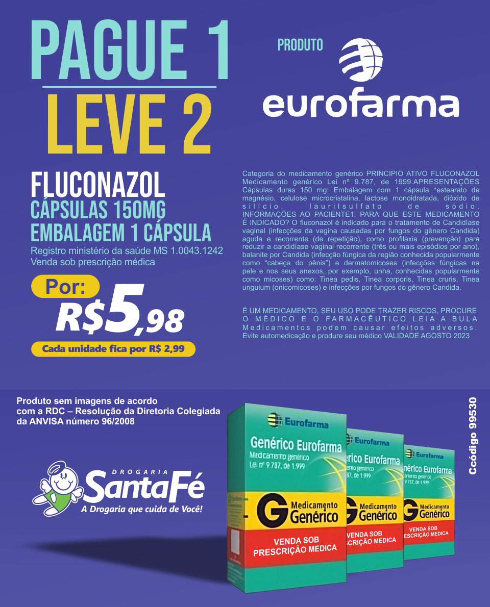 Drogaria Santa Fé tweet media