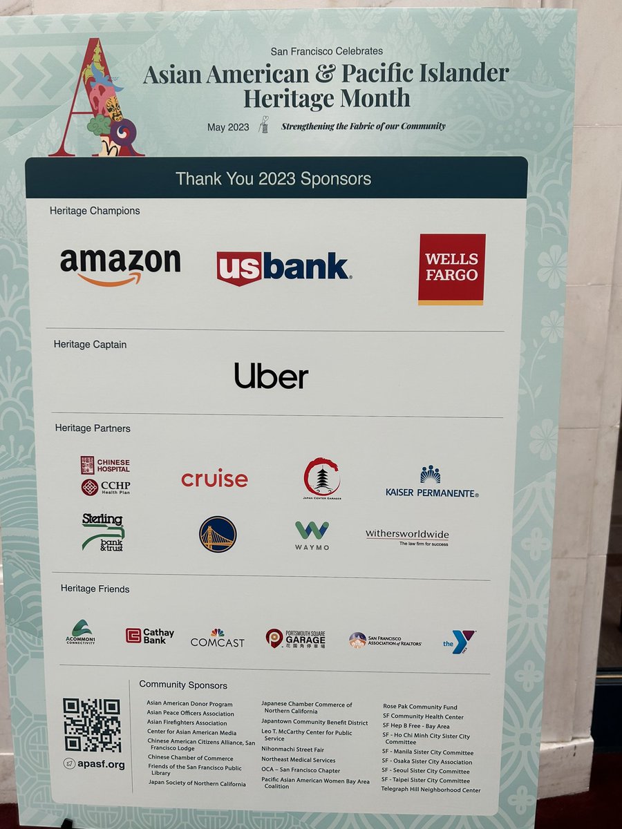 RobertNJohnson5's tweet image. Superstar Claudine Cheng !
Masterful speaker &amp;amp; leader @ SF City Hall @APAHeritageSF Month Press Conference w/ Mayor @LondonBreed 

Keep Your Head Up!
Let’s ALL celebrate Asian Pacific Islander Americans 🇺🇸’ contributions to USA &amp;amp; the world!
#Asian #GodBlessAmerica 
#OneAmerica !