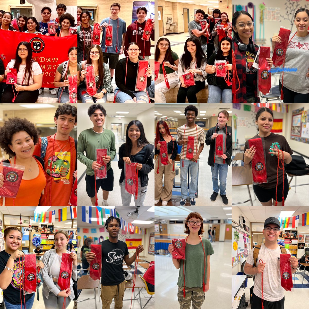 JohnJSHS_DAyala's tweet photo. ¡La Sociedad Honoraria Hispánica Clase de 2023!! ¡Qué orgullo y felicidad nos da para estos estudiantes! ¡Suban las JJJJJJJ’s !! 💙❤️💛 Capítulo La Raza Cósmica! @NISDJay @NISDJaySEA @NISDWorldLang @NISD @career_jay @gilma_johnJay @BigDoza51 @jjhstuco @john_jay_cheer @JJAFjROTC https://t.co/4jBsAZBAlx