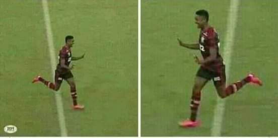 EU INDO COMEMORAR UM GOL DO FLAMENGO/EU VOLTANDO PRA COMEMORAR OUTRO