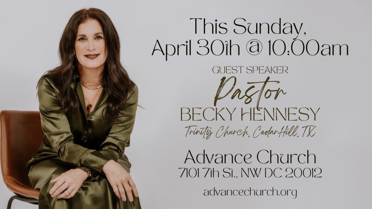 MDAdvanceChurch's tweet photo. Join us this Sunday… https://t.co/i6qCH6RCF0