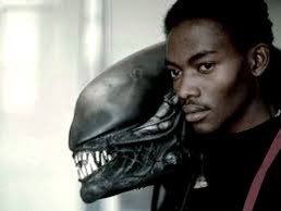 ebonsun's tweet photo. @Retro_Co Pretty sure this is Bolaji Badejo, the actor who portrayed the xenomorph in ALIEN (1979) https://t.co/87dl4Wows4
