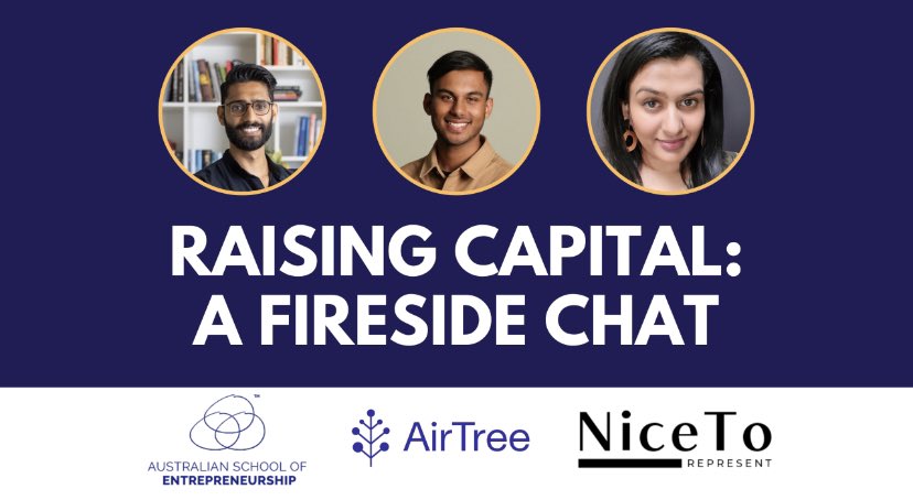 Excited to be speaking at <a href="/space3ed/">Spacecubed</a> next to  <a href="/RaajRayat/">Raaj Rayat</a> &amp; <a href="/preethzzz/">Preeth ZzZ</a> at the Western Sydney Startup Hub next week!

It’s also our Sydney home as well which is epic