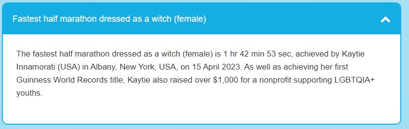 lizencarn's tweet photo. @priyaaatrans @aidancarterr_ @hun____ter As of today, there's already a new Guinness World Record holder in this category who raised more than $1,300 for The Trevor Project and ran it because "Trans folks just want to live their lives—and live them free of hatred." https://t.co/EFguxHhrbS
