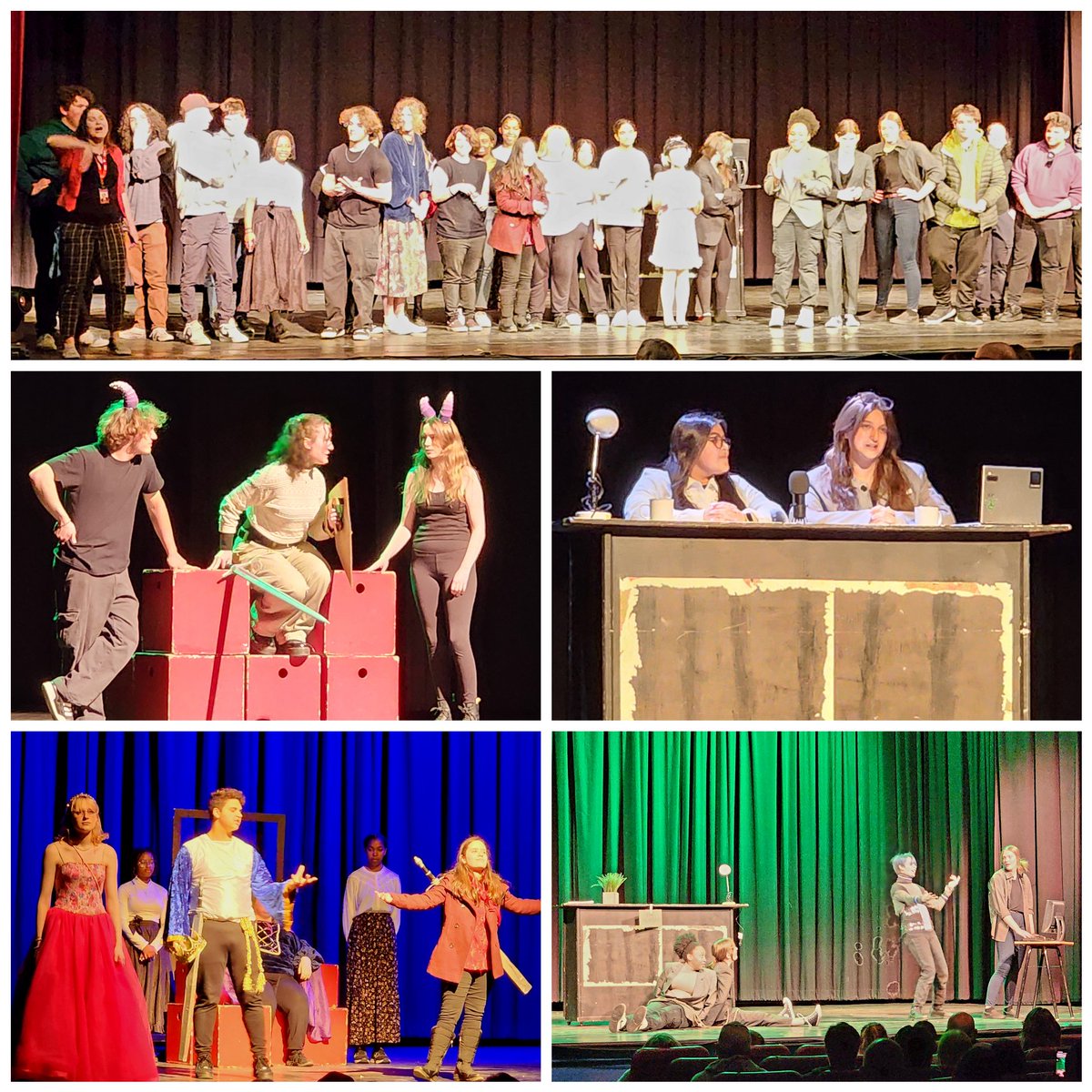 Congratulations <a href="/HalifaxWestHS/">Halifax West High School</a> Drama 12 students+a few 11s on a great night of student led theatre. <a href="/Ms_Cross_NS/">Ms April H Cross</a> was beaming with pride and I can see why-your students were awesome! Thank you for going above and beyond. <a href="/HRCE_NS/">Halifax Regional Centre for Education</a> <a href="/nseducation/">NS Education and Early Childhood Development</a>