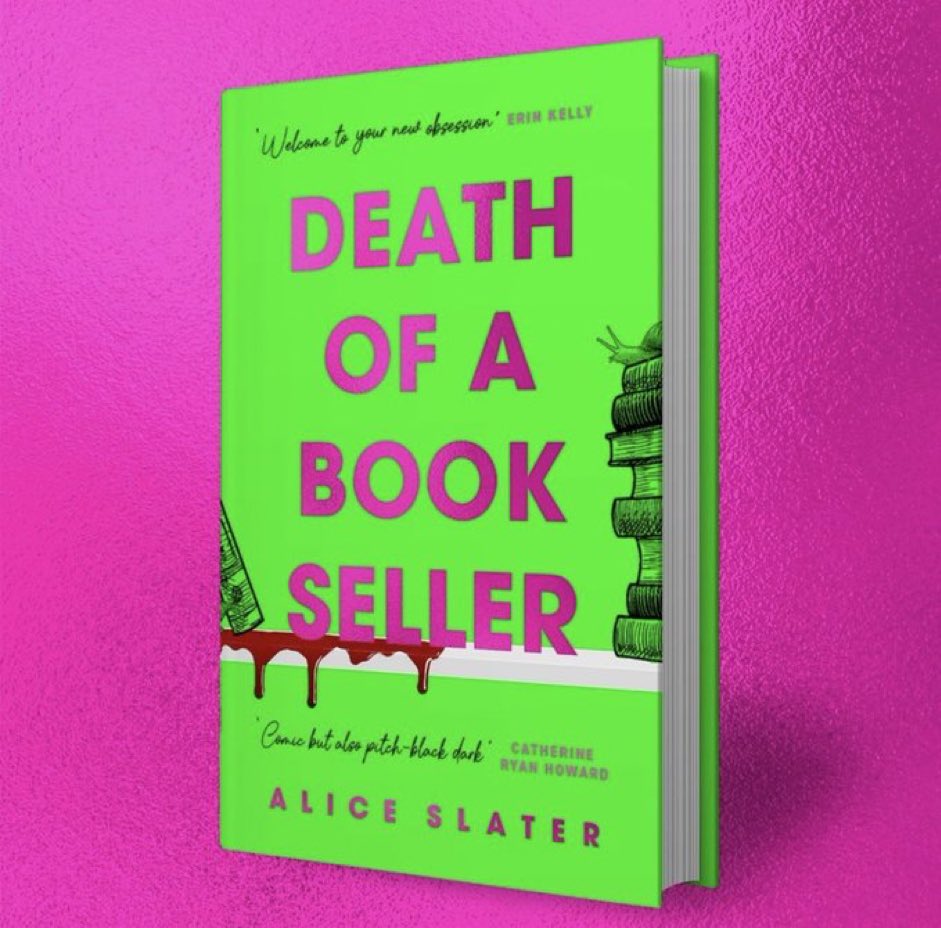 Interrupting my incessant holiday posts to force this dark, amusing thriller about people’s fascination with crime into your hands. @alicemjslater’s #DeathOfABookseller is out now!
