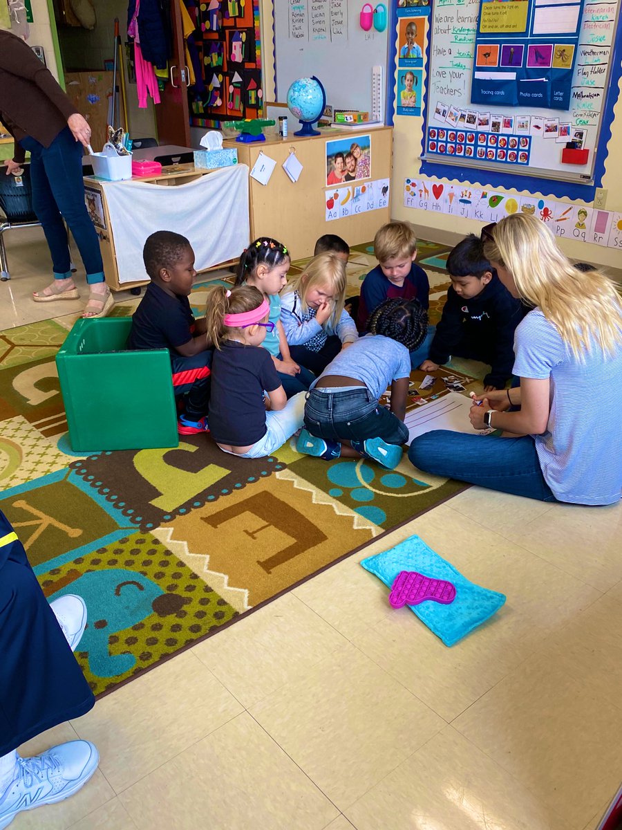 Preschool students working on storyboards in Ms A’s class using pictures and their own words. #excellenceisworththeeffort #kindergartenready <a href="/T_C_Cherry/">TC Cherry Elementary</a>
