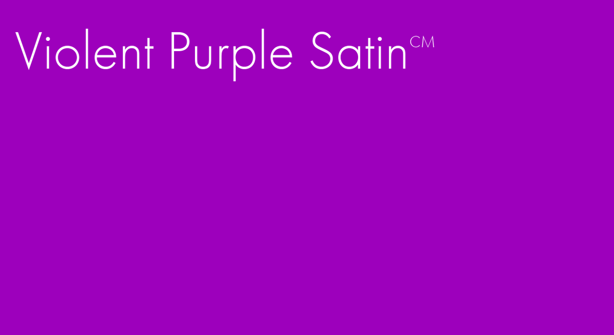 ColorMarkOrg's tweet image. Violent Purple Satin #colormark 
violent-purple-satin.colormark.org