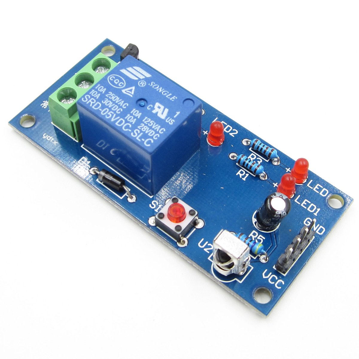 GhumtiPasal's tweet image. Infrared controlled self-learning relay 5V
Order Now:bit.ly/3unz9CX
#Relay #infraredcontroller #relaymodule #powersocket #ghumtipasal #highlightmultitrade