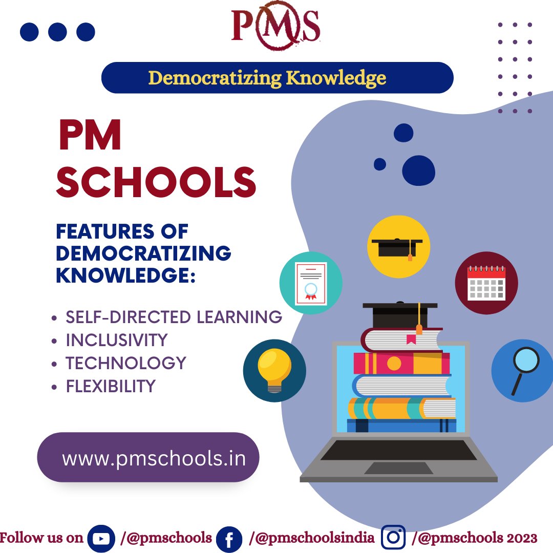 pm_schools's tweet image. Welcome to PM Schools India - Democratizing Knowledge
#PMSchools
#PMSchoolsIndia
#DemocratizingKnowledge
#EducationForAll
#OnlineEducation
#EmpoweringYouth
#EducationMatters