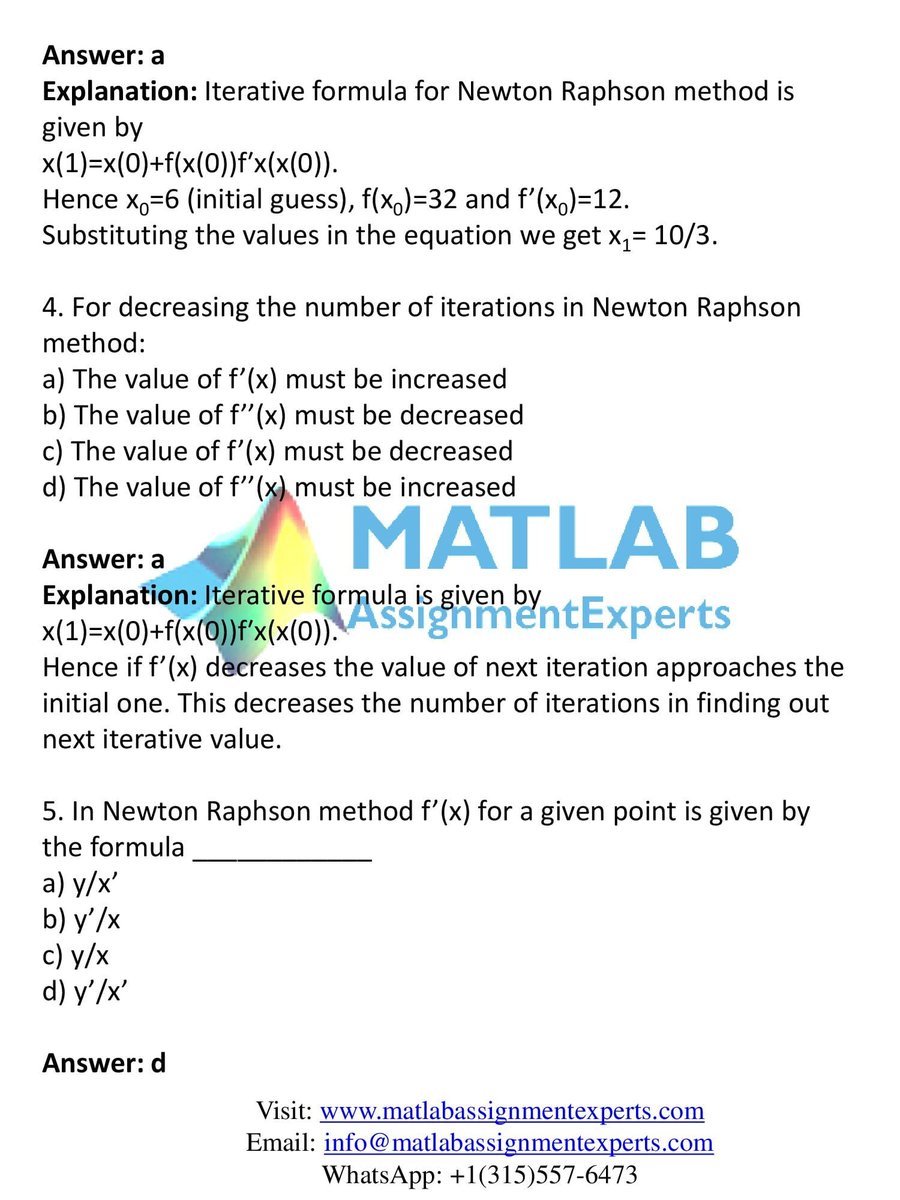 ExpertsMatlab's tweet image. Struggling with your MATLAB assignments? Don't worry, we've got you covered! Get top-quality MATLAB assignment help from our experts and ace your academics. #MATLABAssignmentHelp #AcademicHelp #ExpertAssistance #Matlab #StudyGuide #ProfessionalHelp #SampleWork #helpwithMatlab