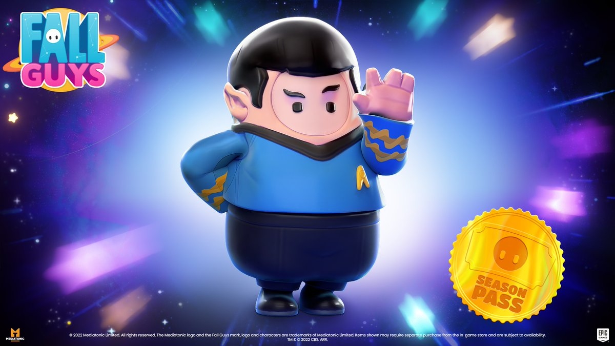 Live long and prosper, beans.

Season pass owners can get their hands on the Spock costume, complete with the most incredible eyebrows and ears the universe has ever seen!💕💕💕 #fallguysart #videogames #FailGuysGewinnspiel #deep #TOPTIPS  
Original: FallGuysANZ