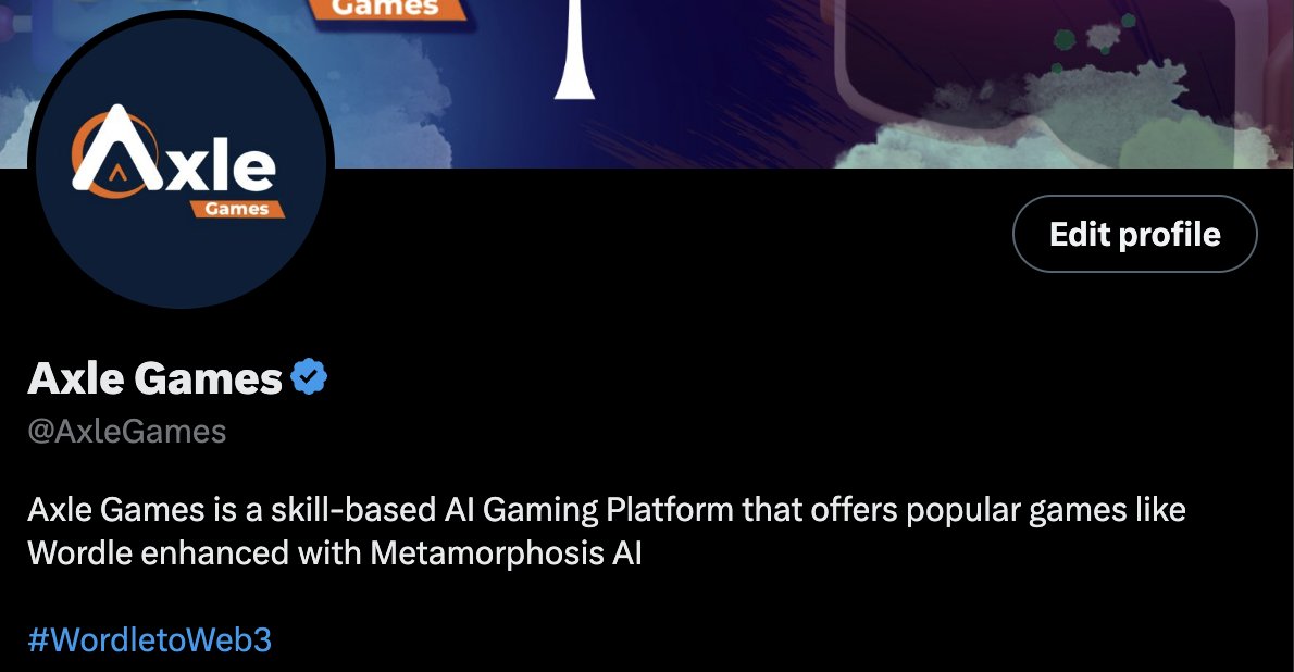 AxleGames's tweet photo. 🎉Exciting News🎉 

We are now a #Verified account on Twitter✅ 

🔍 Look for the blue checkmark next to our name to ensure you're following our official account 

Thank you for your continued support 💙

#AxleGames #P2E #BSC https://t.co/anMbeWlbfF