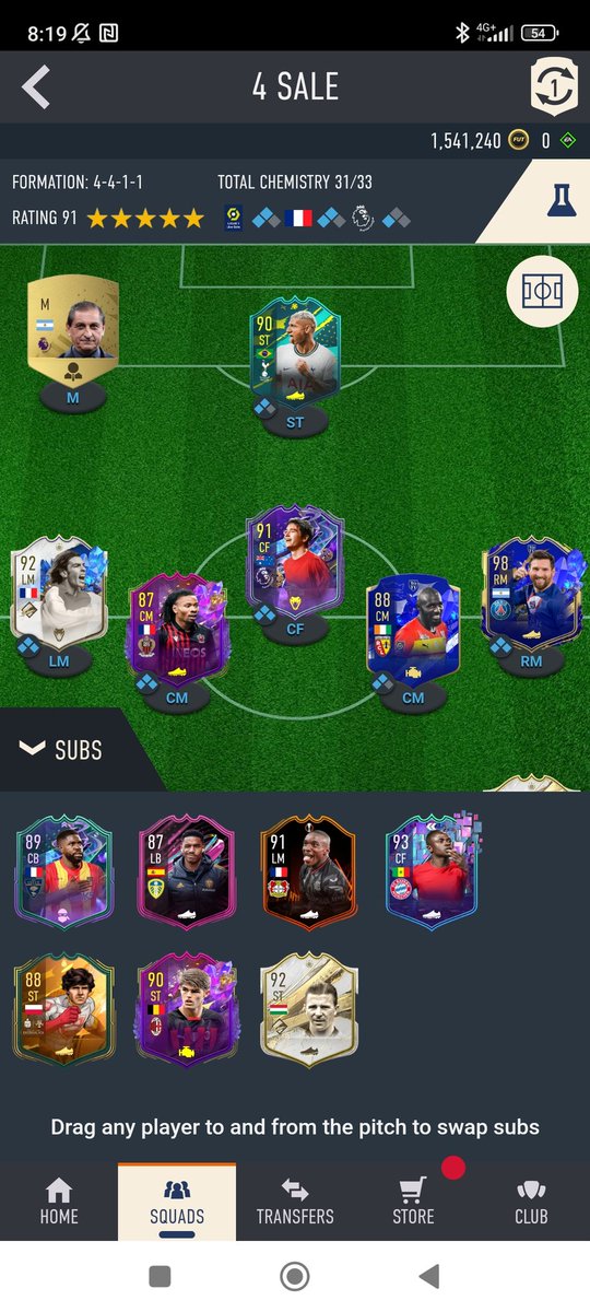 leroyanthony31's tweet photo. Selling Fifa account w TOTY MESSI!
Untradeable club worth around 12 mil!
1,5 mil liquid+35if's on transfer list so over 2 mil coins!
Plat: PS
Payment: Paypal
Dm if interested
#FIFA23 #EAFC24 #PlayStation #FUT23 #TOTS #totsvote https://t.co/iHN17Kx20T