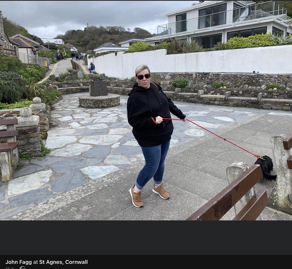 emanor's tweet image. Pups enjoying  their time in Cornwall ❤️🐾❤️🐾 @jonanor