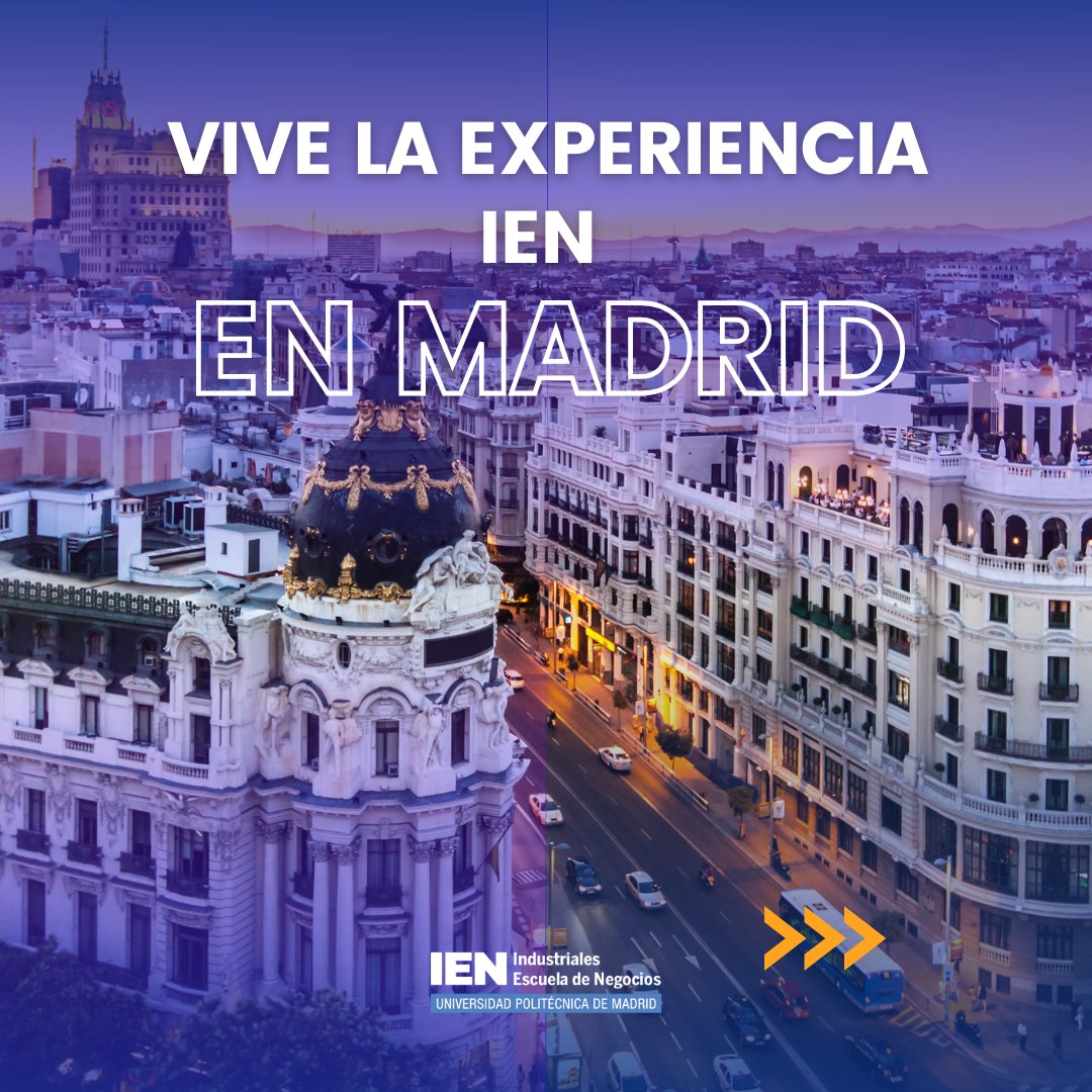 ¡Madrid es el principal centro financiero y cultural del país! 
IEN-UPM se encuentra situada en pleno corazón financiero. Gracias a esta ubicación podrás acceder a los distintos lugares de interés de la capital desde la universidad 🎓

#Cultura #Gastronomía #mastermadrid #ien_upm
