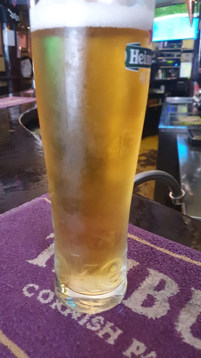 Cheeky lunchtime pint