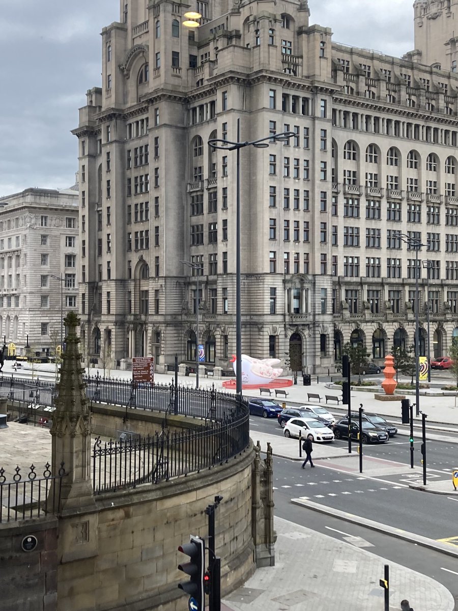 Liverpool for Diabetes UK Conference, Eurovision preparations in full swing and a visit from the King yesterday