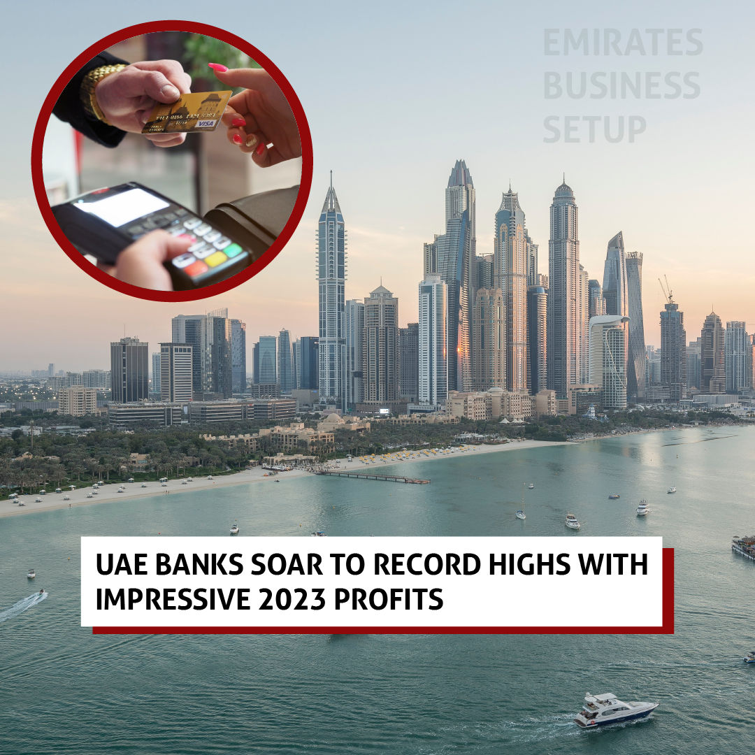 UAE banks have reported a significant surge in profits for the first quarter of 2023.

#UAEbankingSector #NationalBankOfFujairah  #DubaiIslamicBank #NBF #dubai #UAE #Emiratesbusinesssetup #movetodubai #dubaibanks #uaebanks #uaeeconomy #dubaieconomy #offshorebankaccounts